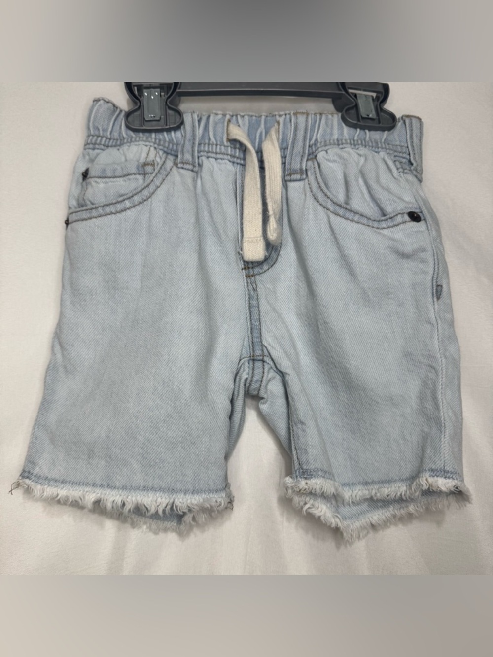 Gap Denim Toddler Light Blue Shorts - Picture 2 of 4